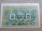 1991 metų 0.50 talonų su užrašu Valstybinis