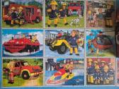 10in1 pūzlės / dėlionės Fireman Sam