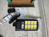 LED Lauko šviestuvas su saulės baterija panele - nuotraukos Nr. 3