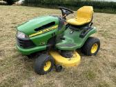 John Deere X120 Kawasaki 2 cil v tvin Automatas