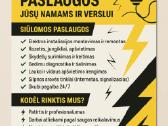 Elektros ir kiti smulkus darbai, skambinkite