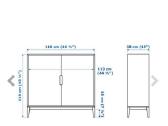 Ikea Regissor komoda spinta staliukas - nuotraukos Nr. 4