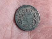 Sachsen - Meiningen 6 kreuzer 1834 sidabras - nuotraukos Nr. 2