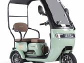 Elektrinis triratis motoroleris vezimelis su stogu - nuotraukos Nr. 7