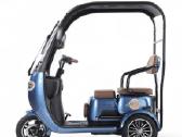 Elektrinis triratis motoroleris vezimelis su stogu - nuotraukos Nr. 4