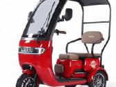 Elektrinis triratis motoroleris vezimelis su stogu - nuotraukos Nr. 12