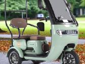 Elektrinis triratis motoroleris vezimelis su stogu - nuotraukos Nr. 14