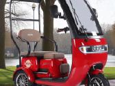 Elektrinis triratis motoroleris vezimelis su stogu - nuotraukos Nr. 15