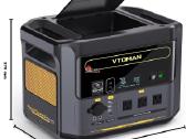 Vtoman Nešiojamas generatorius 3000w 1548wh - nuotraukos Nr. 10