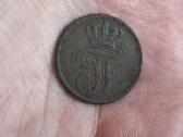 Mecklenburg - Schwerin 3 pfenninge 1843 - nuotraukos Nr. 2