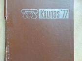 Telefonų knyga Kaunas '77