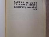 Telefonų knyga Kaunas '77 - nuotraukos Nr. 2
