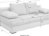 Minkšta sofa-lova '' Chicago'' su dėže patalynei - nuotraukos Nr. 10