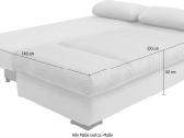 Minkšta sofa-lova '' Chicago'' su dėže patalynei - nuotraukos Nr. 12