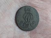Hannover 1 pfennig 1822 - nuotraukos Nr. 2