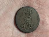 Hannover 2 pfennige 1842 - nuotraukos Nr. 2