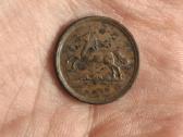 Brunswick - Wolfenbuttel 1 pfennig 1856 - nuotraukos Nr. 2