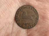 Brunswick Wolfenbuttel 1 pfenning 1787 - nuotraukos Nr. 2