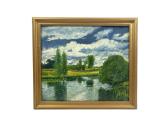 Presas. Каrtonas,aliejus, 43x38 см/ 35.8x31