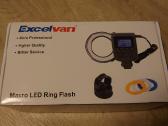 Macro LED rinkg flash