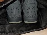 Jordan x Kaws Air 4 Retro "Black" - nuotraukos Nr. 10