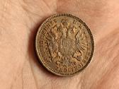 Austrija 1 kreuzer 1885 - nuotraukos Nr. 2