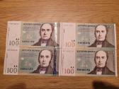 100 litų banknotai