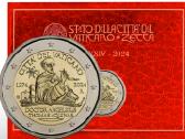 2 euro moneta Vatikanas 2024 Tomas Akvinietis