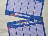 Pamokų tvarkaraštis su daugybos lentele - nuotraukos Nr. 3