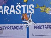 Pamokų tvarkaraštis su daugybos lentele - nuotraukos Nr. 7