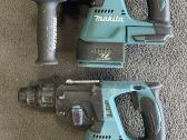 Makita, Bosch perforatoriai - nuotraukos Nr. 2