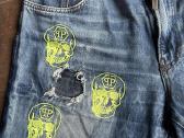 Philipp Plein džinsiniai šortai vyriški W34 - nuotraukos Nr. 2