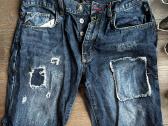 Philipp Plein vyriški džinsiniai šortai W33