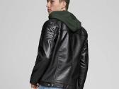 Jack & Jones dirbtinės odos striukė Rocky - nuotraukos Nr. 4