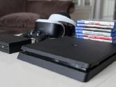 Sony Playstation 4 Slim 500 GB su Vr ir zaidimais - nuotraukos Nr. 2