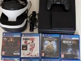 Sony Playstation 4 Slim 500 GB su Vr ir zaidimais - nuotraukos Nr. 6