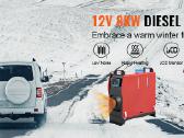 Kokybiški Vevor Dyzelinis šildytuvas 8kw - nuotraukos Nr. 5