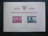 Lietuva 1939 Nepriklausoma 20m. Blk1b Mlh lit43u