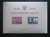 Lietuva 1939 Nepriklausoma 20m. Blk1b Mnh lit43t