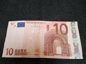 10 Eur , 2002 metų banknotas, retas, būklė puiki