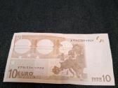 10 Eur , 2002 metų banknotas, retas, būklė puiki - nuotraukos Nr. 2