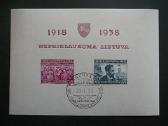 Lietuva 1939 Nepriklausoma 20m Blk1b antsp. lit42z