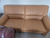 Kokybiška, pilnai natūralios odos sofa - nuotraukos Nr. 3