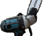 Makita grandininis pjūklas 18v - nuotraukos Nr. 2