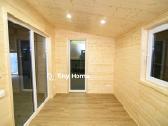 Karkasinė pirtis 15m2 2.5x6m mobili sauna
