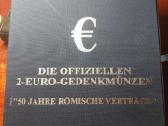 Dėžutė 2 eurų monetoms 2007 Romos sutartis