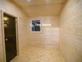 Karkasinė pirtis 13.5m2 4.5x3m kompaktiska pirtis - nuotraukos Nr. 10