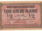 1/2 markės 1918 ostmarkės