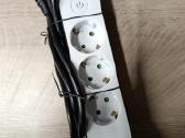 Prailgintuvas 1,5m 3 lizdai+2 usb lizdai - nuotraukos Nr. 2