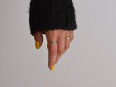 Sidabrinis ziedas - Silver plated Adjustable Rings - nuotraukos Nr. 9
